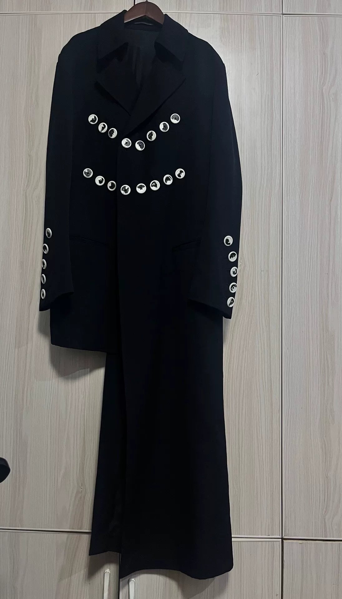 Yohji Yamamoto Asymmetrical Coat for Men