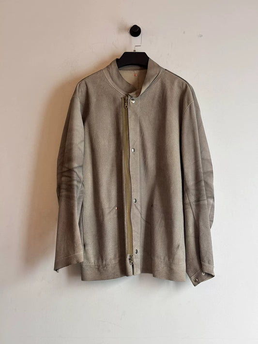 vintage martin margiela distressed welding jacket