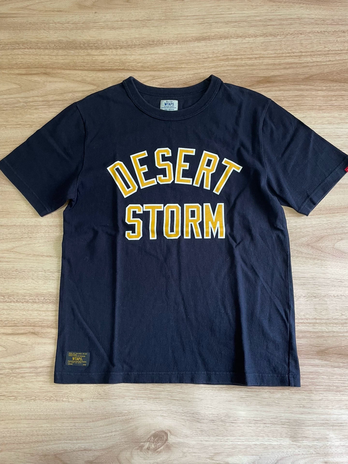 WTAPS 14SS Design Letter Print T-Shirt