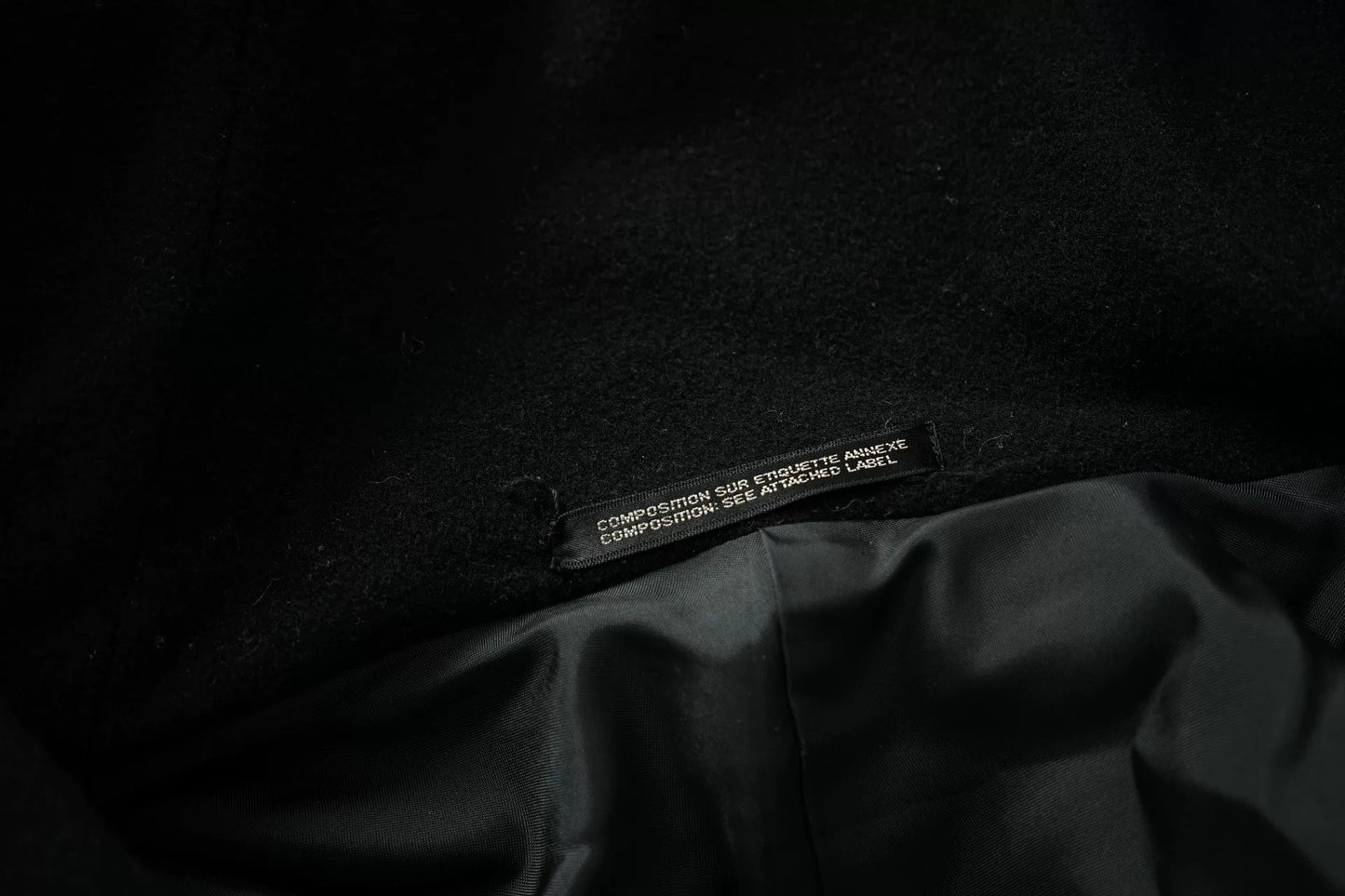 Yohji Yamamoto YS Line Wool Cape Coat