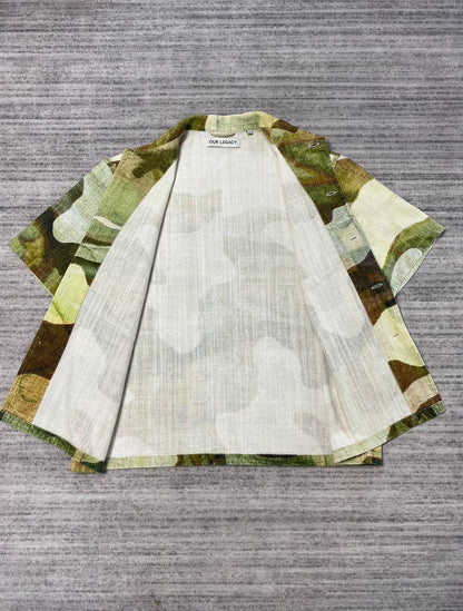 Our Legacy Camouflage Short Sleeve Shirt