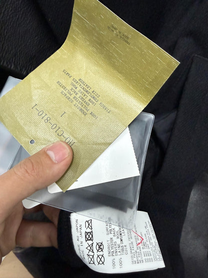 Yohji Yamamoto Pour Homme 24AW Reversible Coat