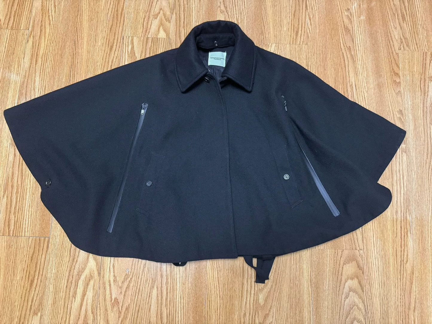 The Soloist Double-Layer Cape Shirt