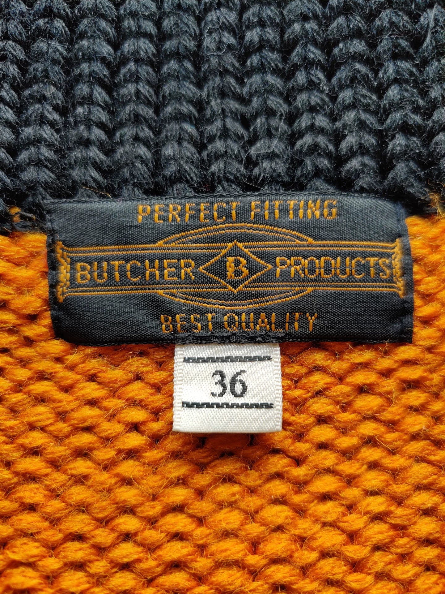 oversized mustard yellow knitted sweater