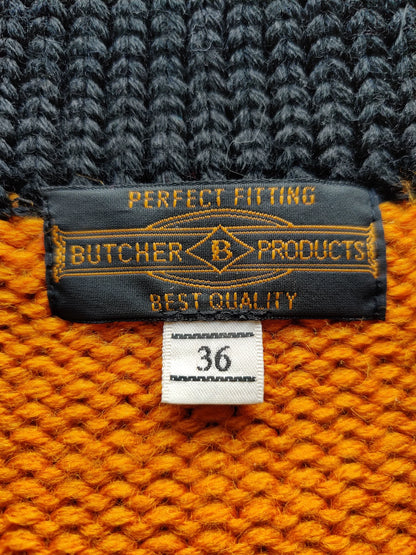 oversized mustard yellow knitted sweater