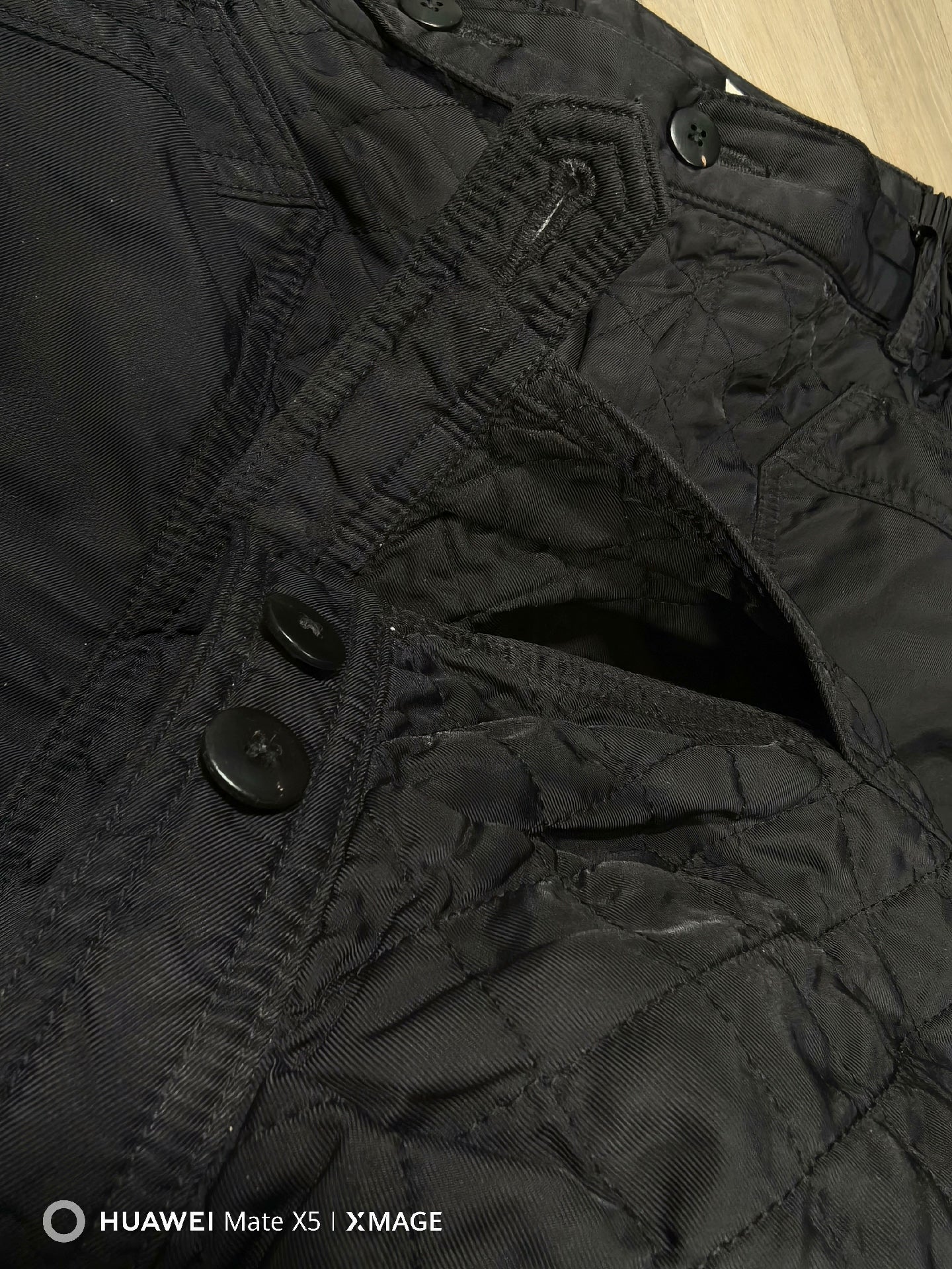 visvim callahan pants black casual trousers