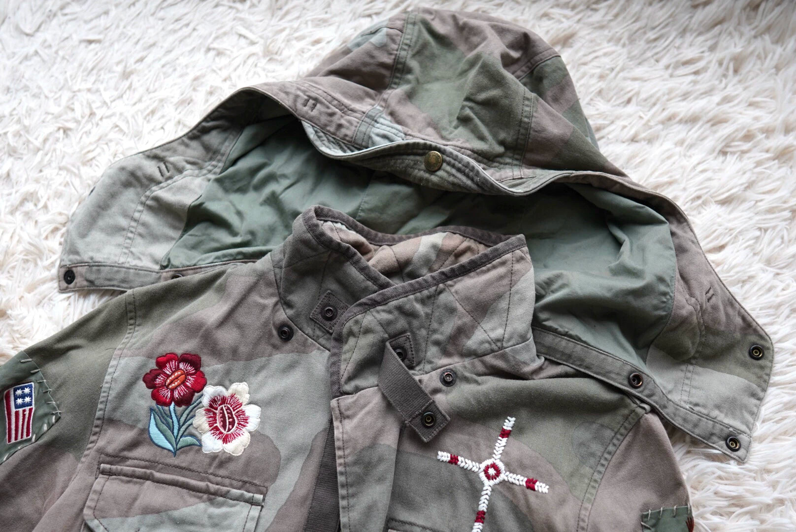 Neighborhood M65 13SS Embroidered Jacket