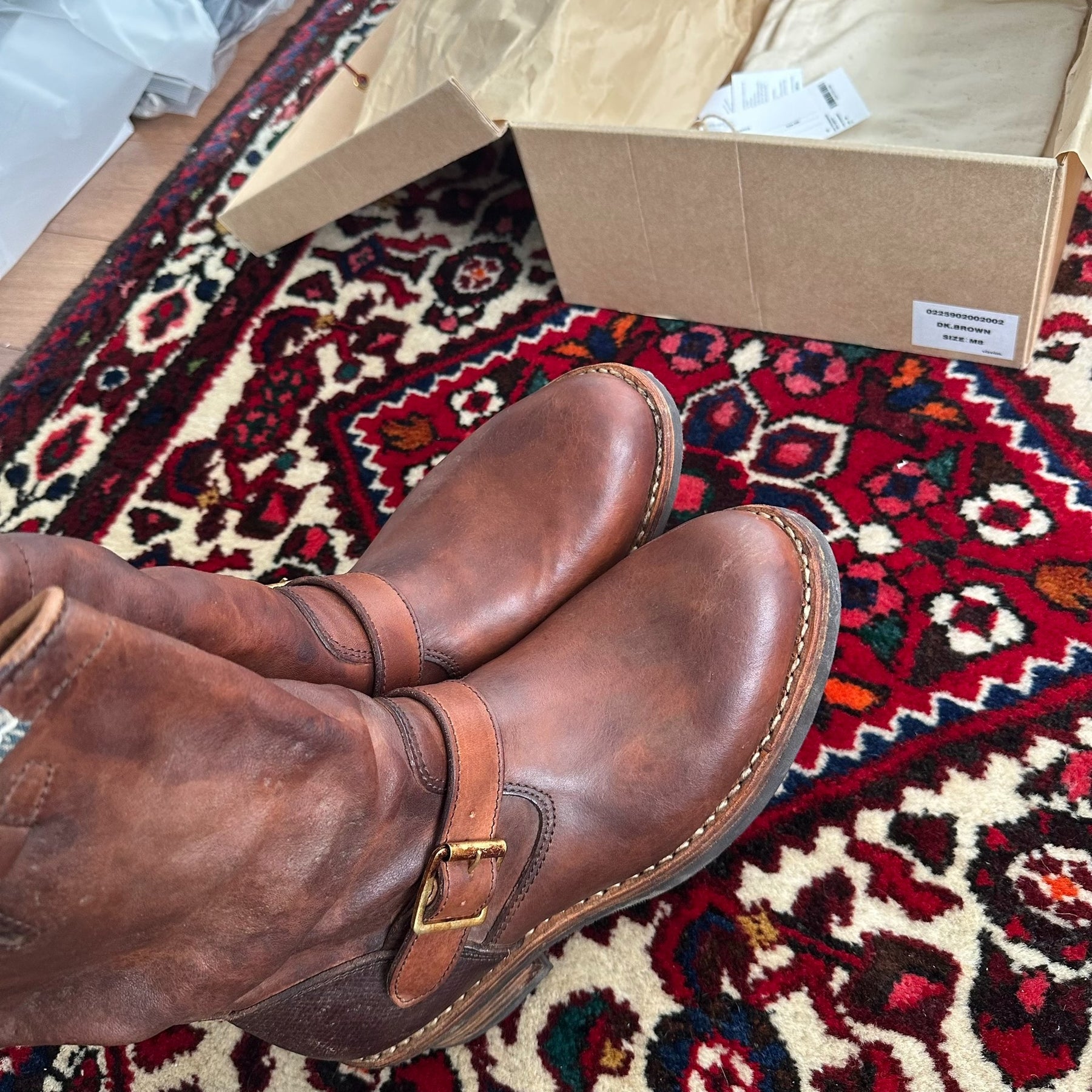 VISVIM 25AW ICT T.W.O. Engineer Boots 8