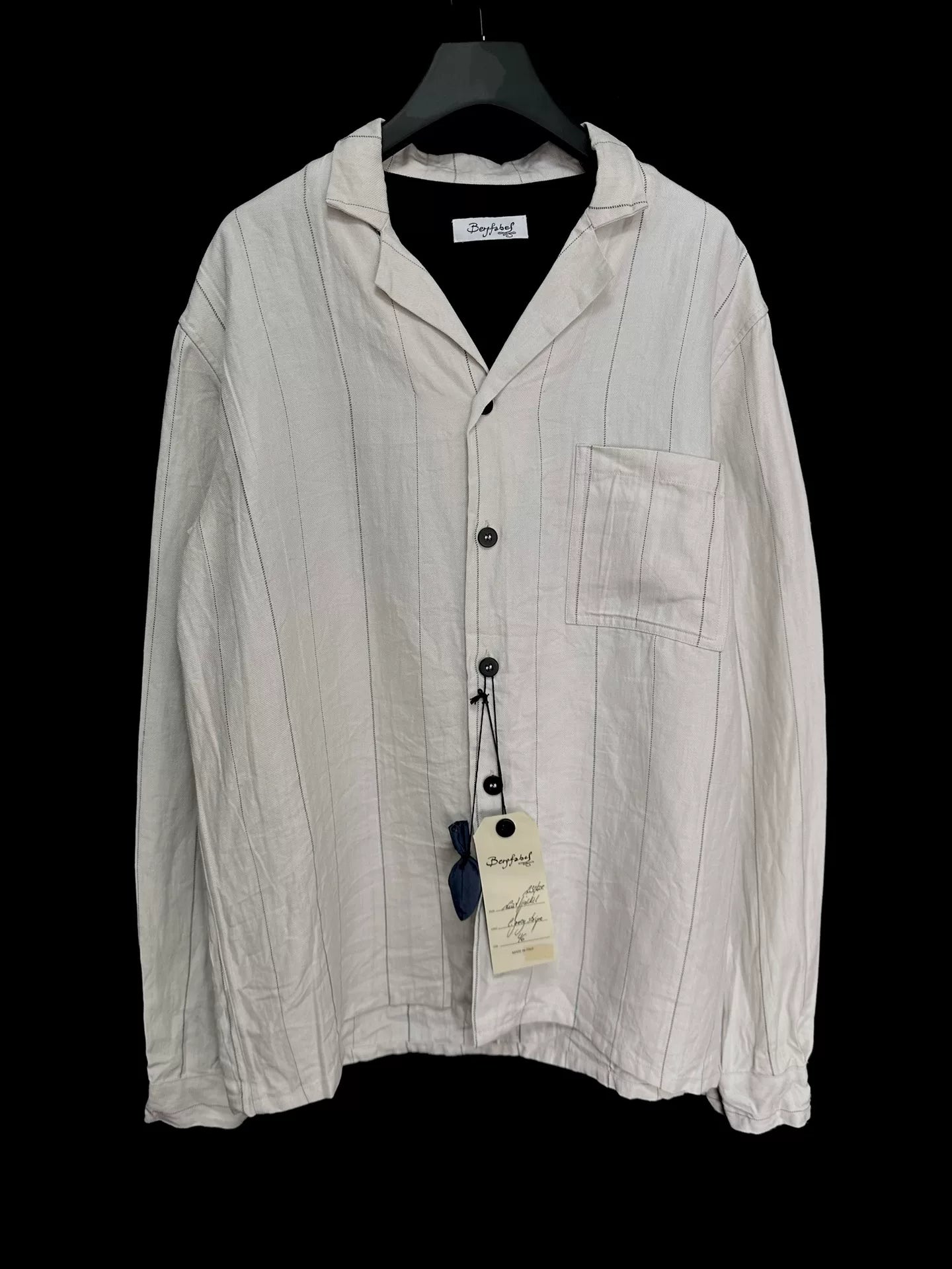 bergfabel lightweight linen jacket 19ss