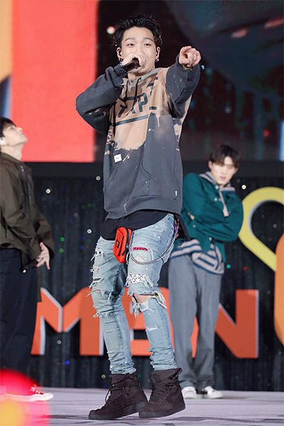 wtaps hooded sweatshirt with tie-dye design