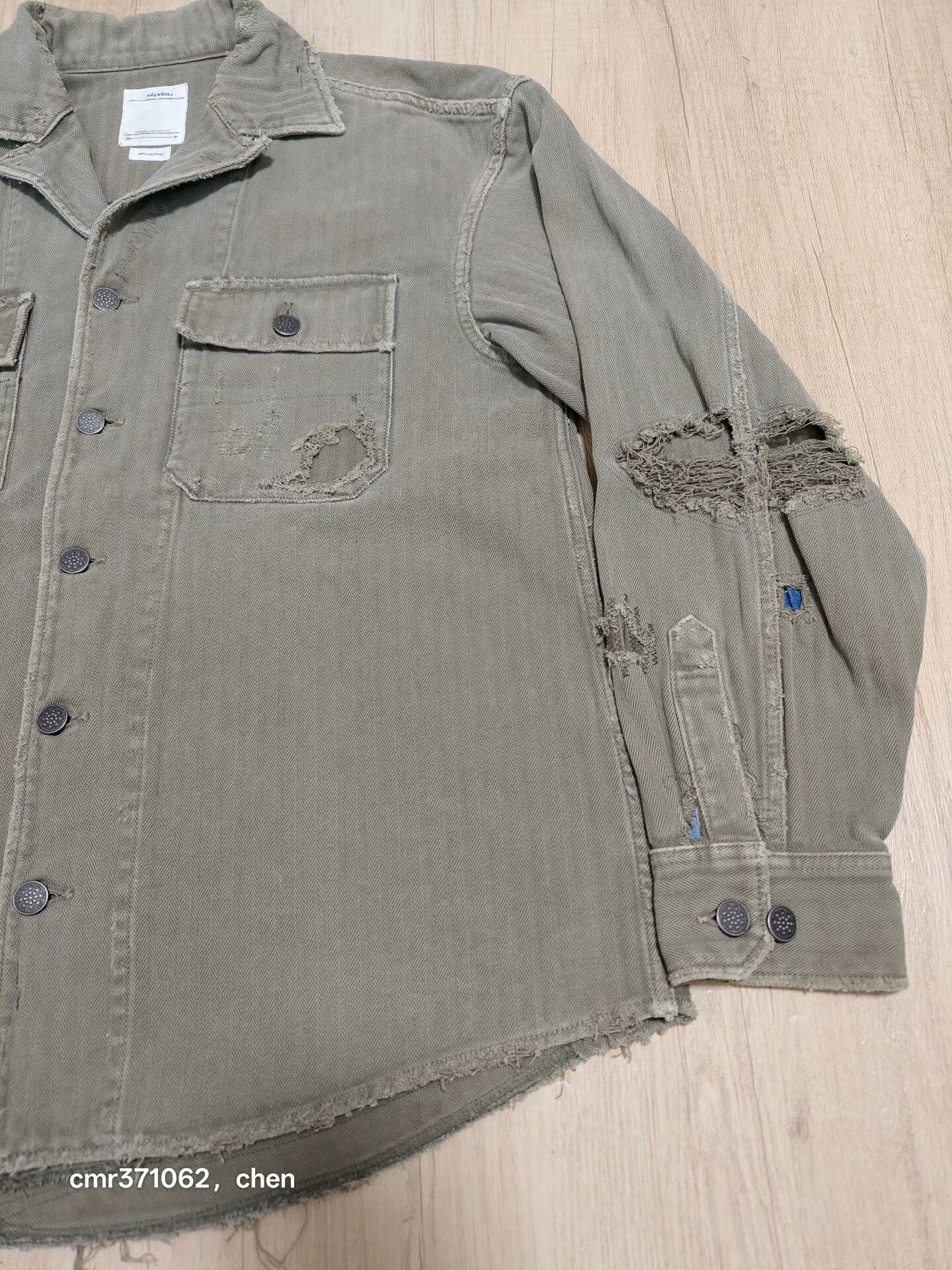 visvim 20SS Willard Distressed Jacket