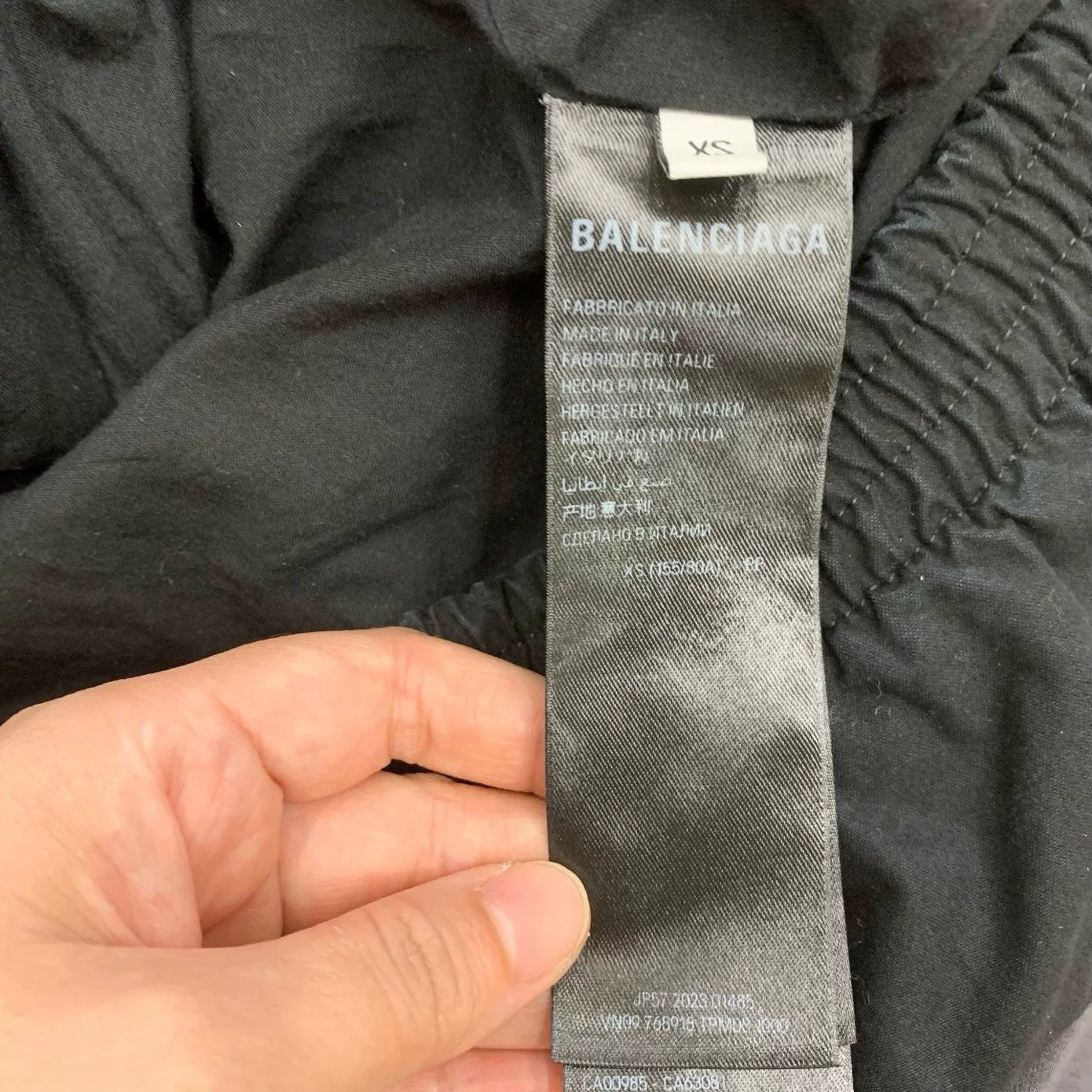 black logo racing jacket by Balenciaga