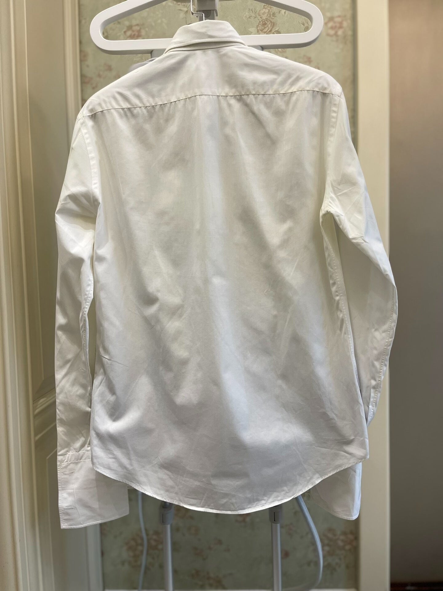 Alexander McQueen 2014 White Long Sleeve Shirt