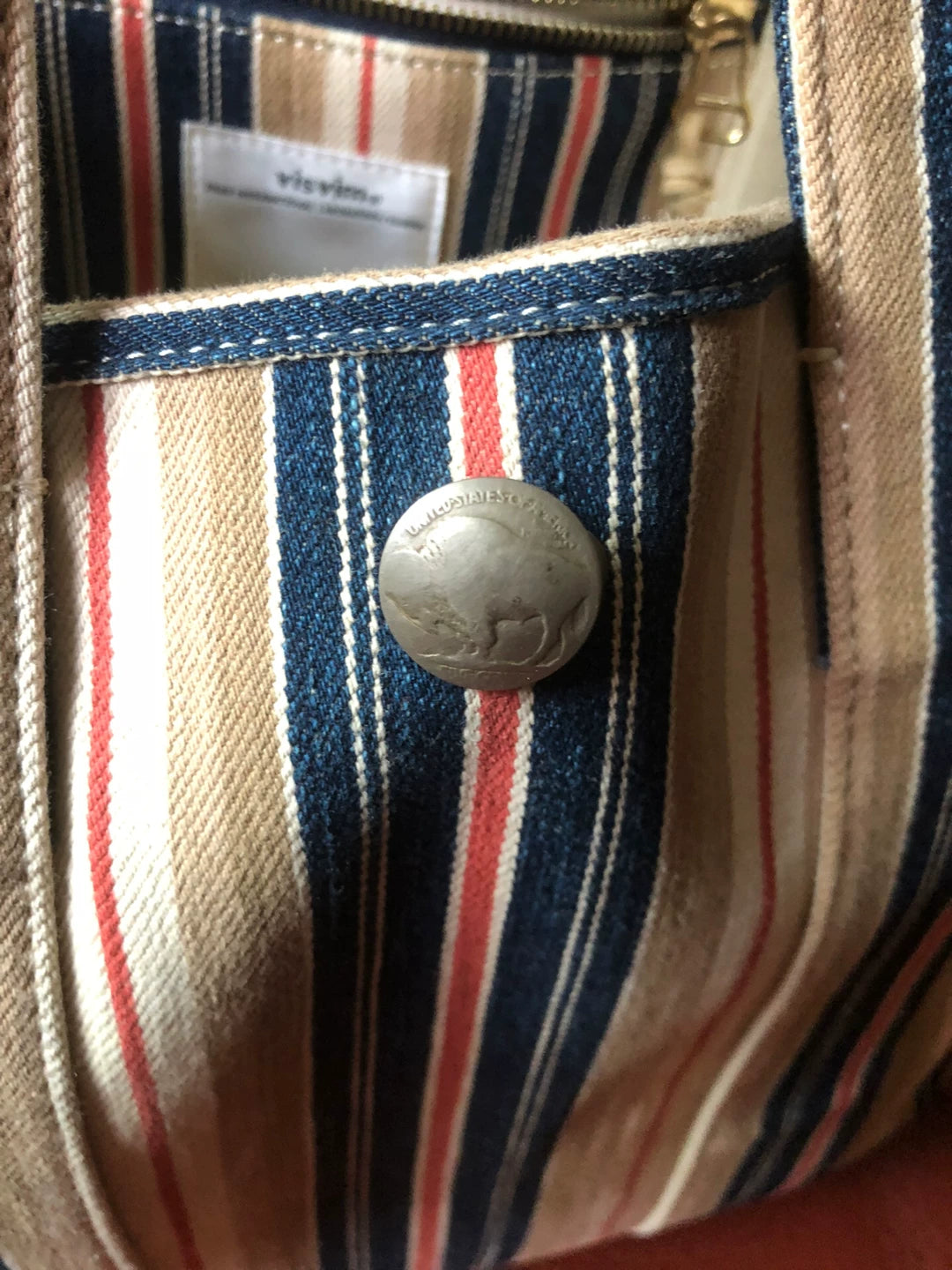 visvim 2019SS Colorful Canvas Tote