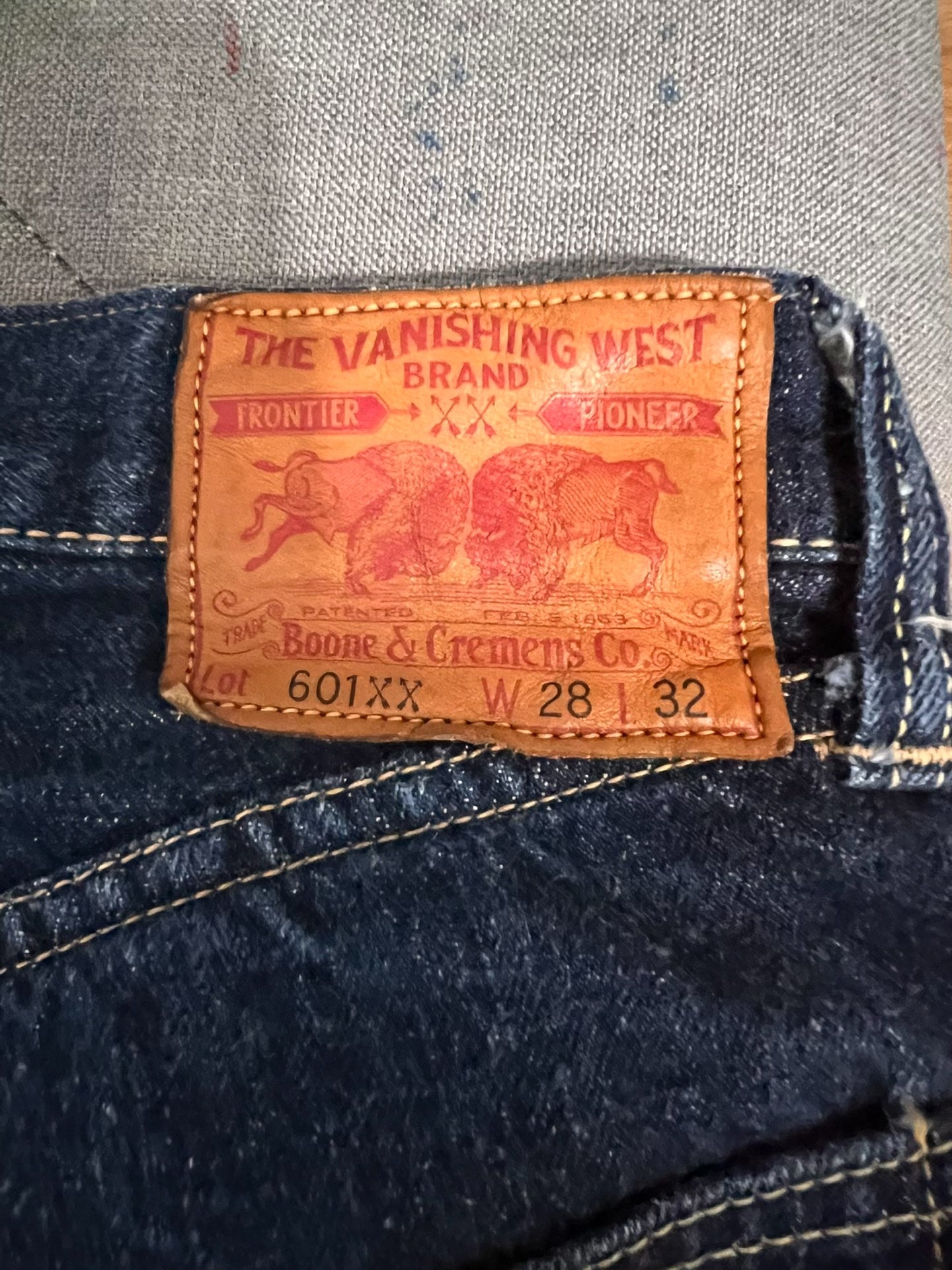FREEWHEELERS 601XX 1951 Raw Denim Jeans 28