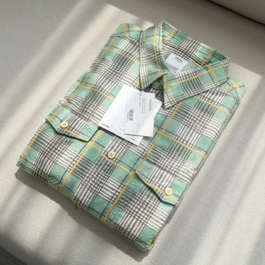 VISVIM PIONEER CHECK L/S Flannel Shirt