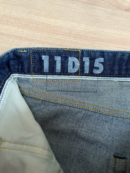 VISVIM D15 Social Sculpture Damaged-15 Washed Jeans