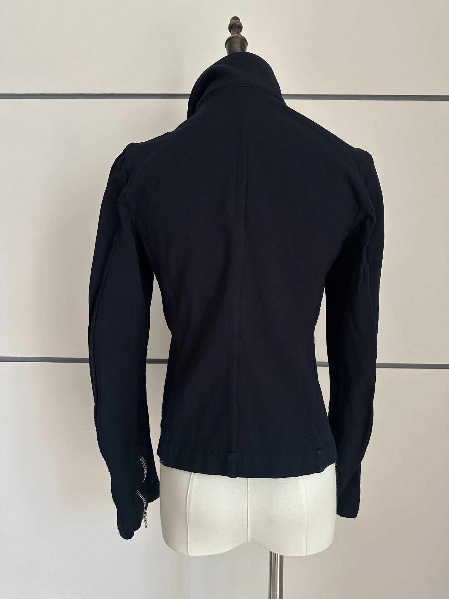 COMME DES GARCONS Wool Motorcycle Jacket