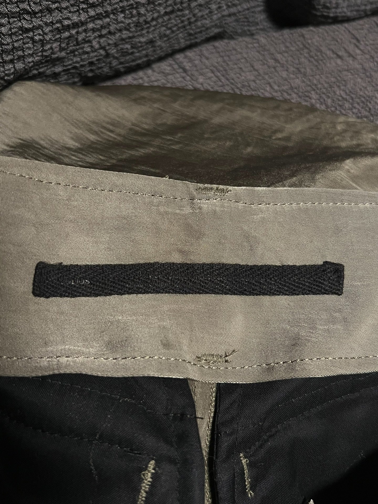 Julius_7 Military Green Shell Pants