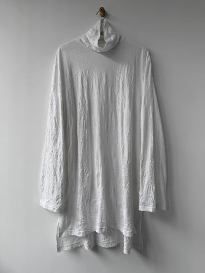 Yohji Yamamoto GroundY 17AW Pleated Collar Top