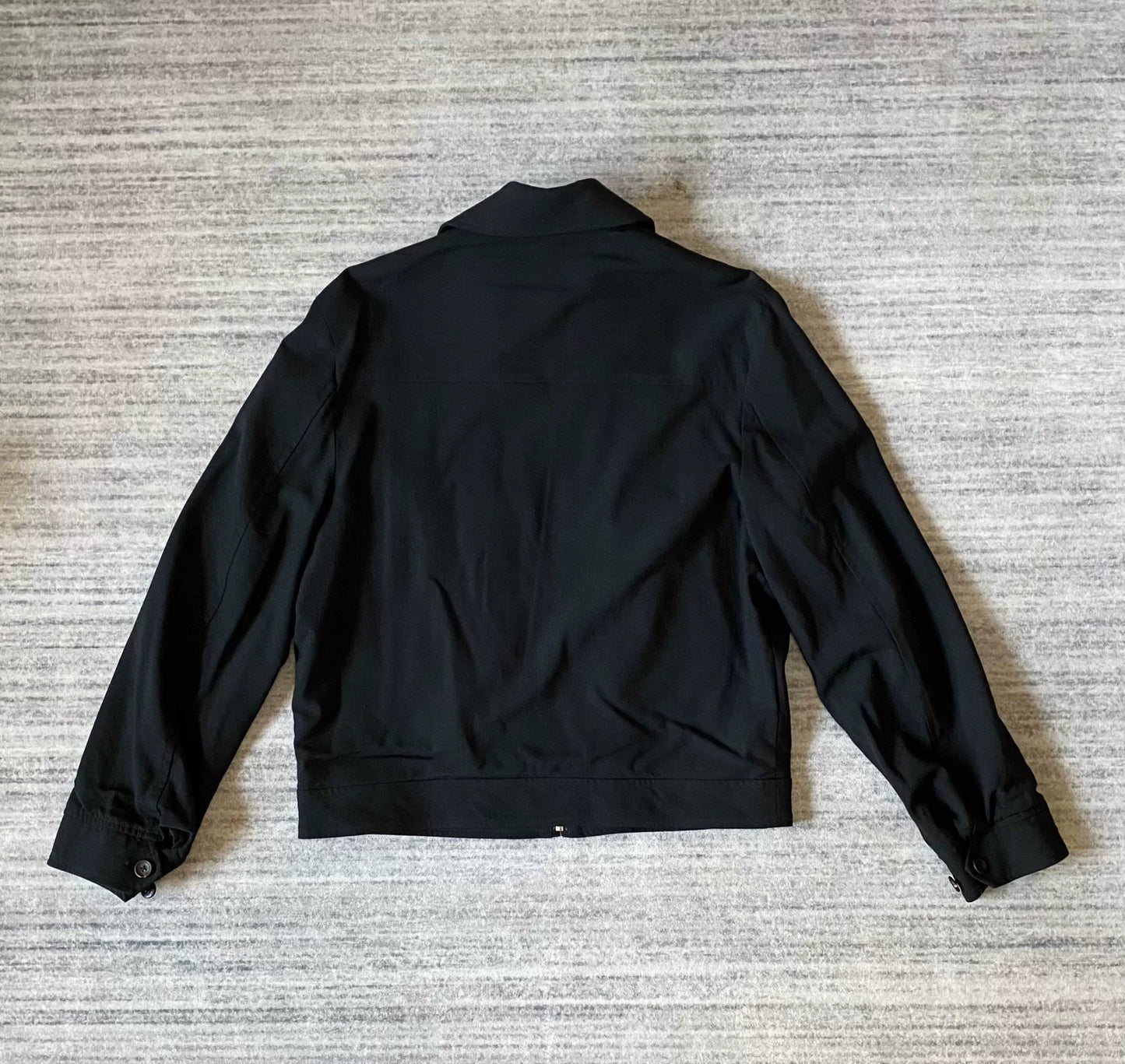 black and white western style jacket