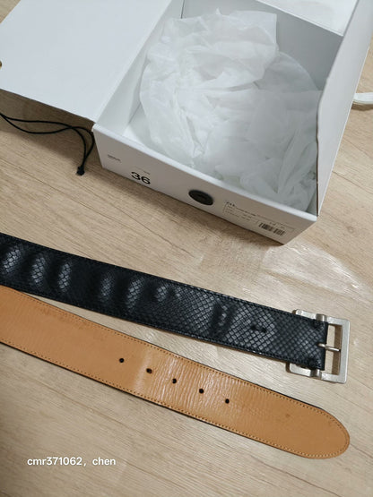 visvim 18ss Python Belt 45mm