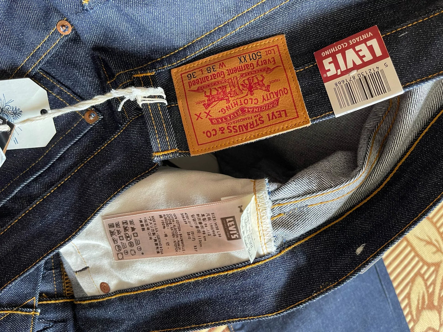 Levi's LVC 1947 501XX Jeans W38
