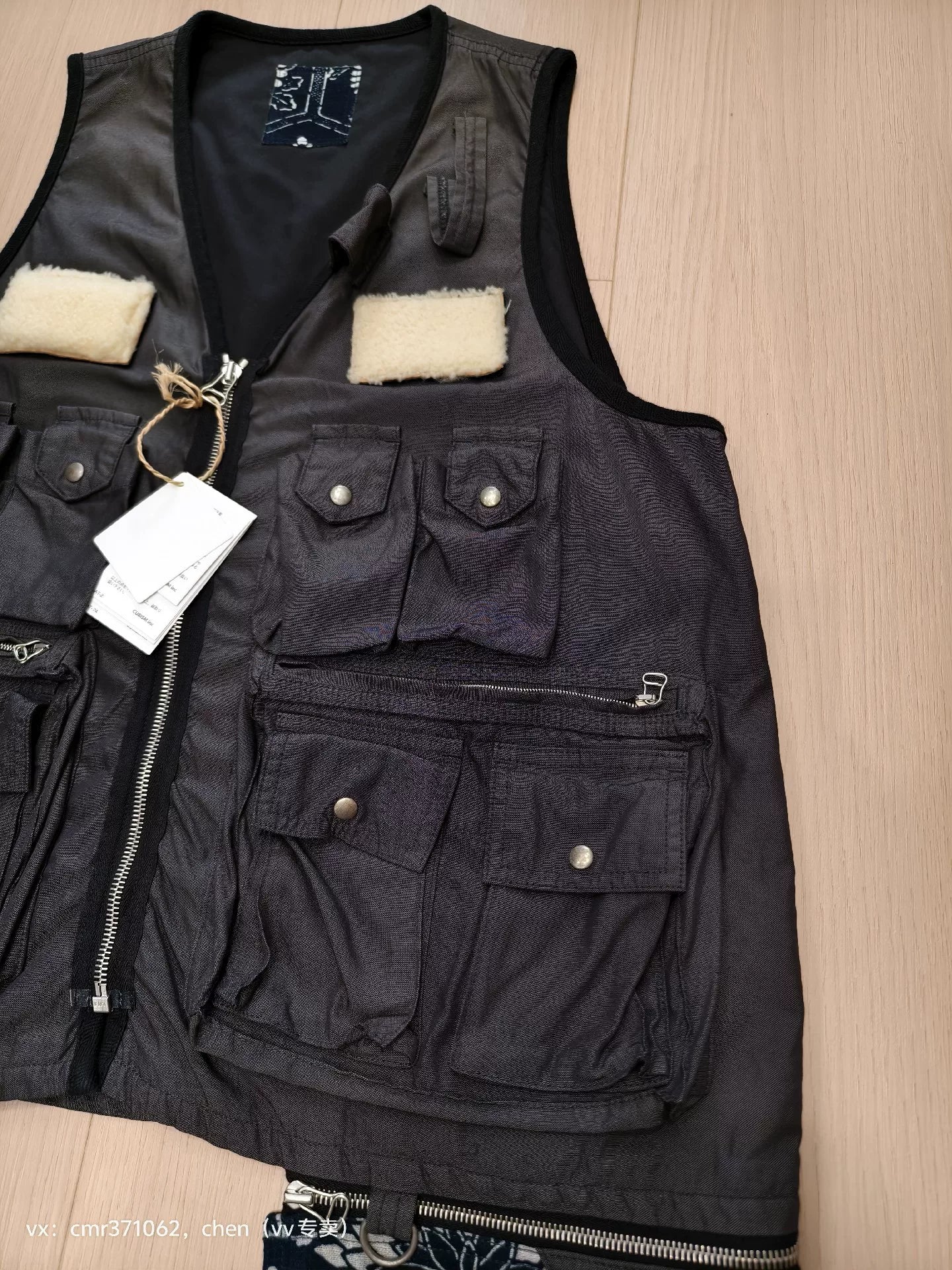 visvim 20 ict fisherman vest