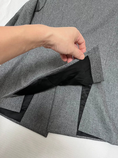 Balenciaga Gray Blazer Size 46