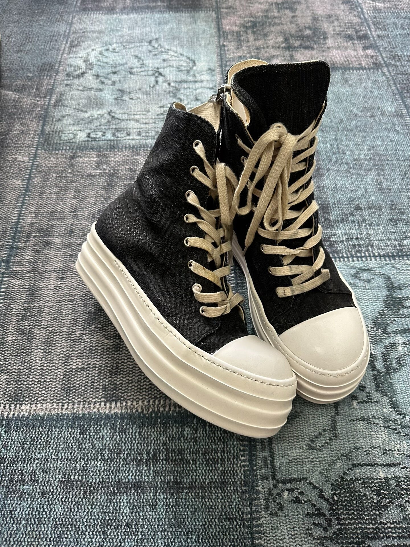 Rick Owens Thick Sole Sneakers