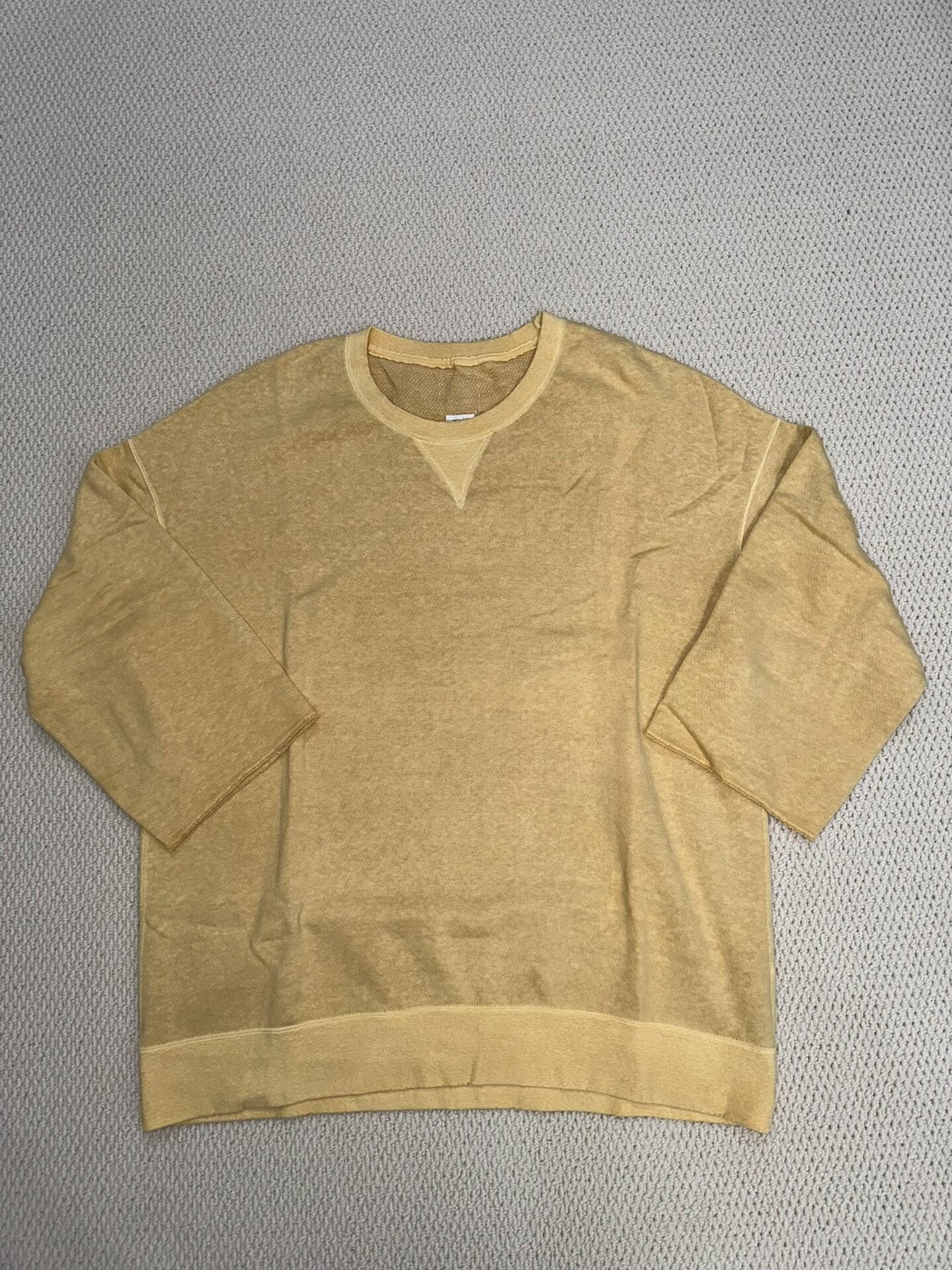 visvim 3/4 Sleeve Knife-Cut Sweatshirt