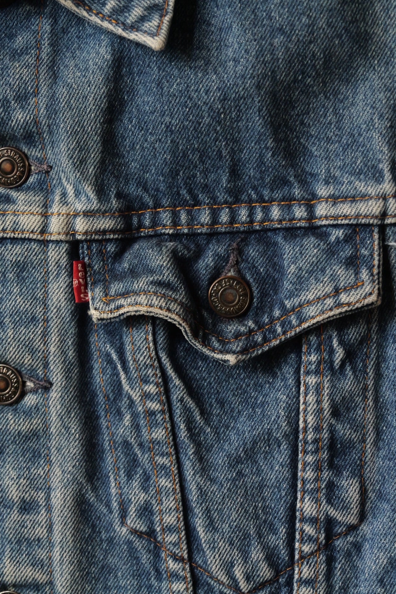 Levi's 1990s Remake Sleeveless Denim Vest