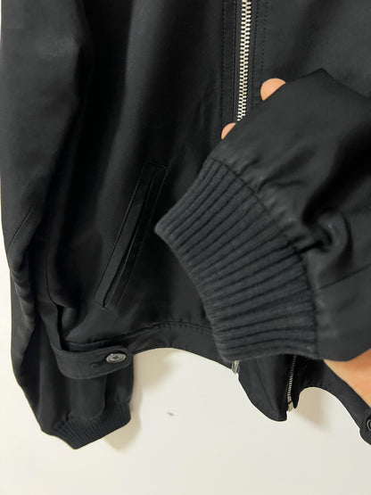 Saint Laurent Paris Black Bomber Jacket