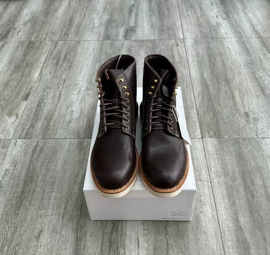 visvim virgil folk boots in dark brown