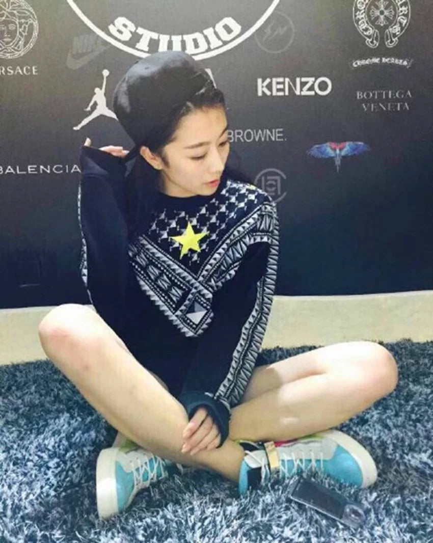 Givenchy Star Pattern Sweatshirt Size S