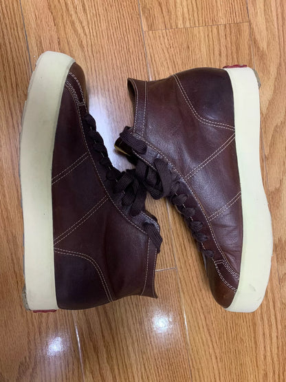 visvim foley hi folk kangaroo leather sneakers