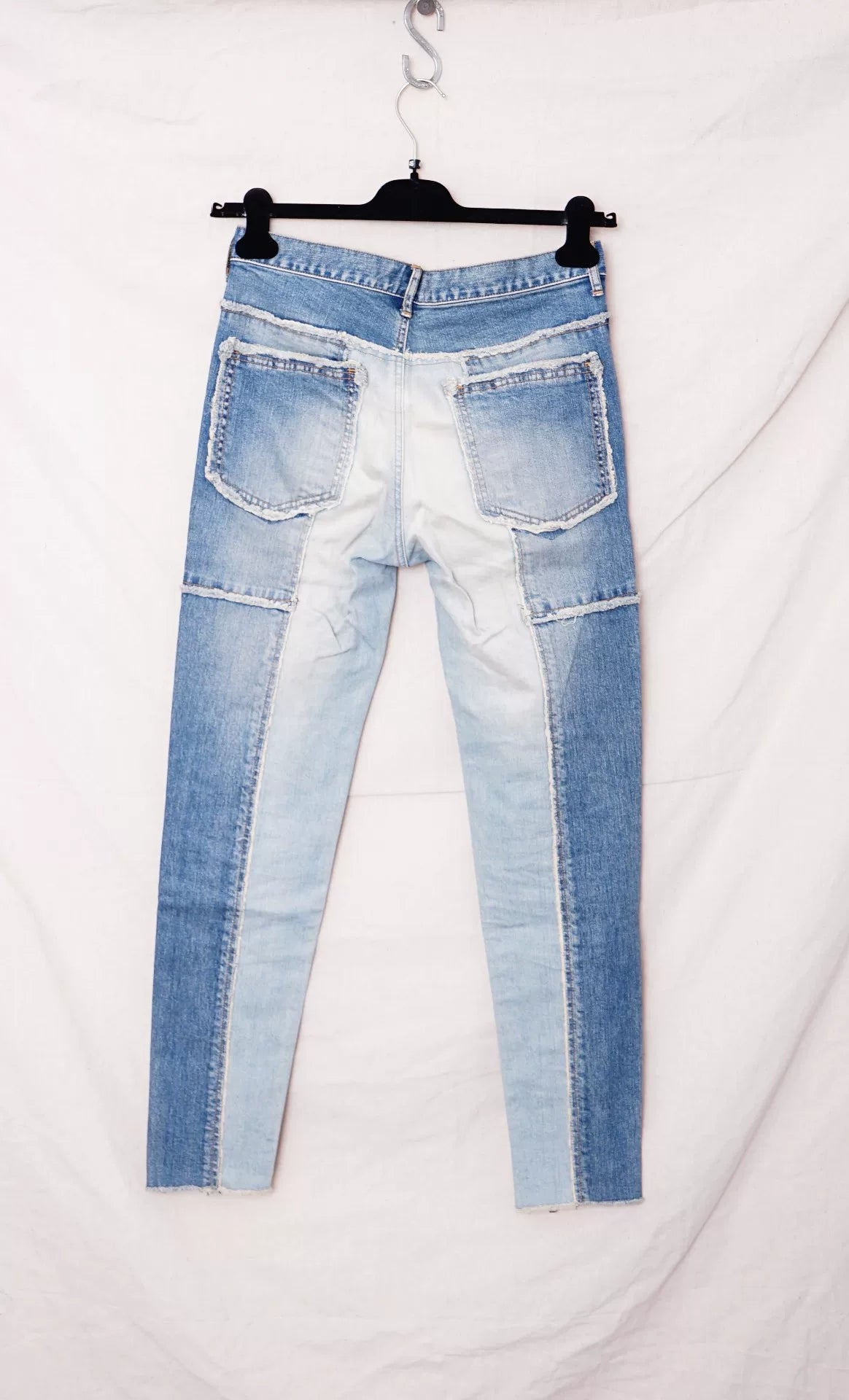 Undercover Spliced Washed Jeans