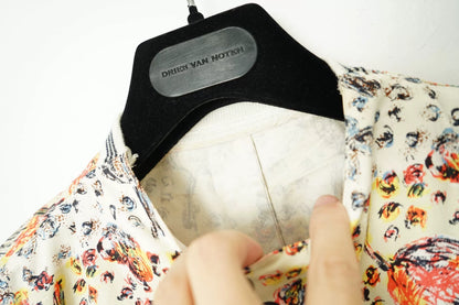 Yohji Yamamoto Floral Zip Jacket