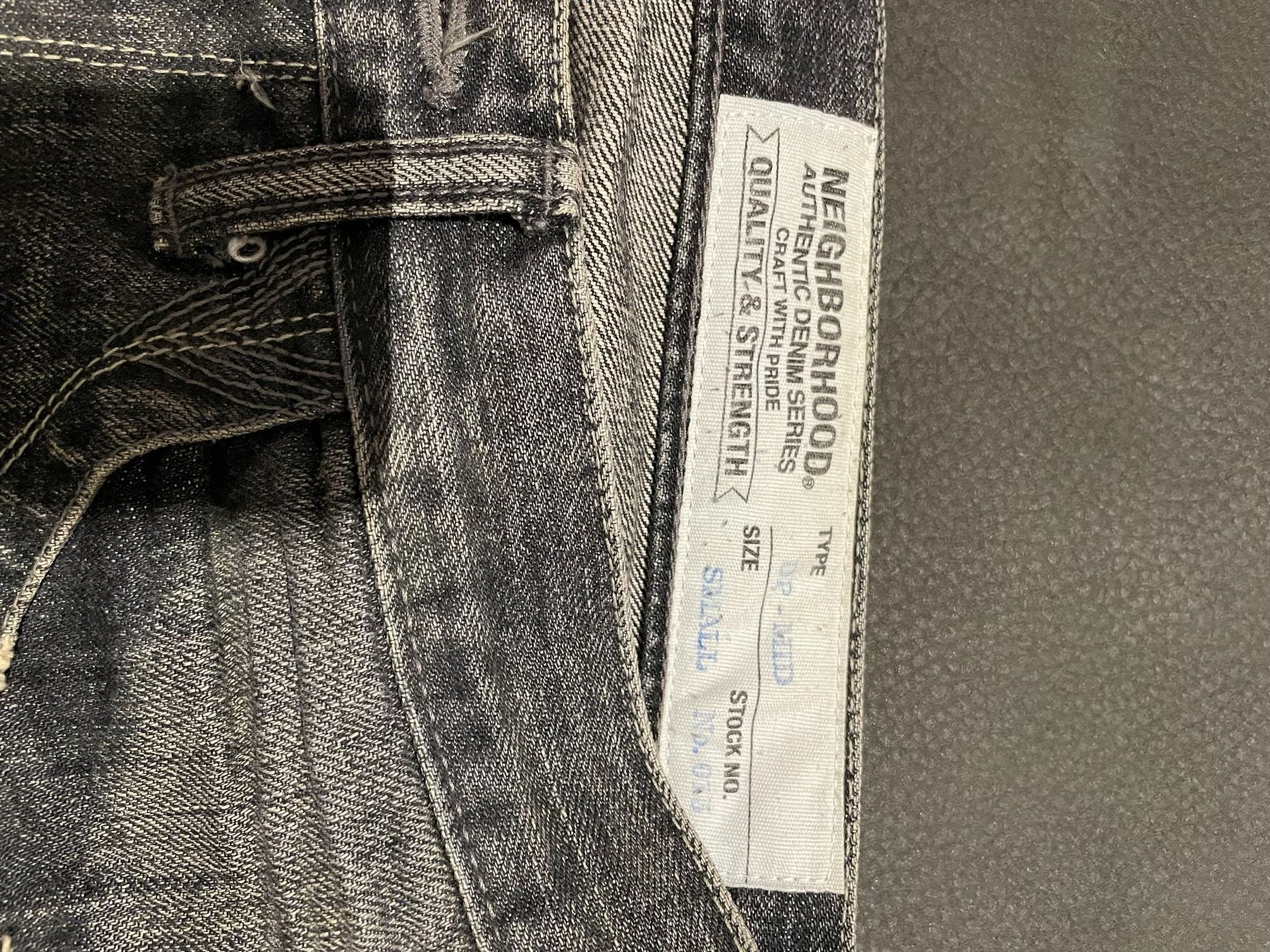 NEIGHBORHOOD Indigo Patch Miner Jeans S