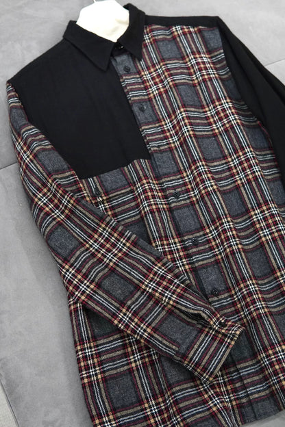 Yohji Yamamoto A/W 2008 Scottish Plaid Wool Shirt