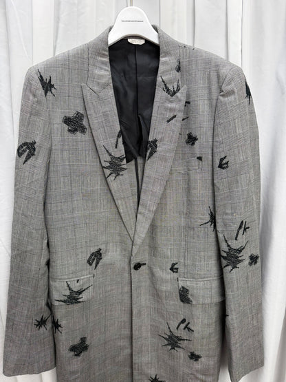Comme des Garçons Homme Plus Embroidered Coat