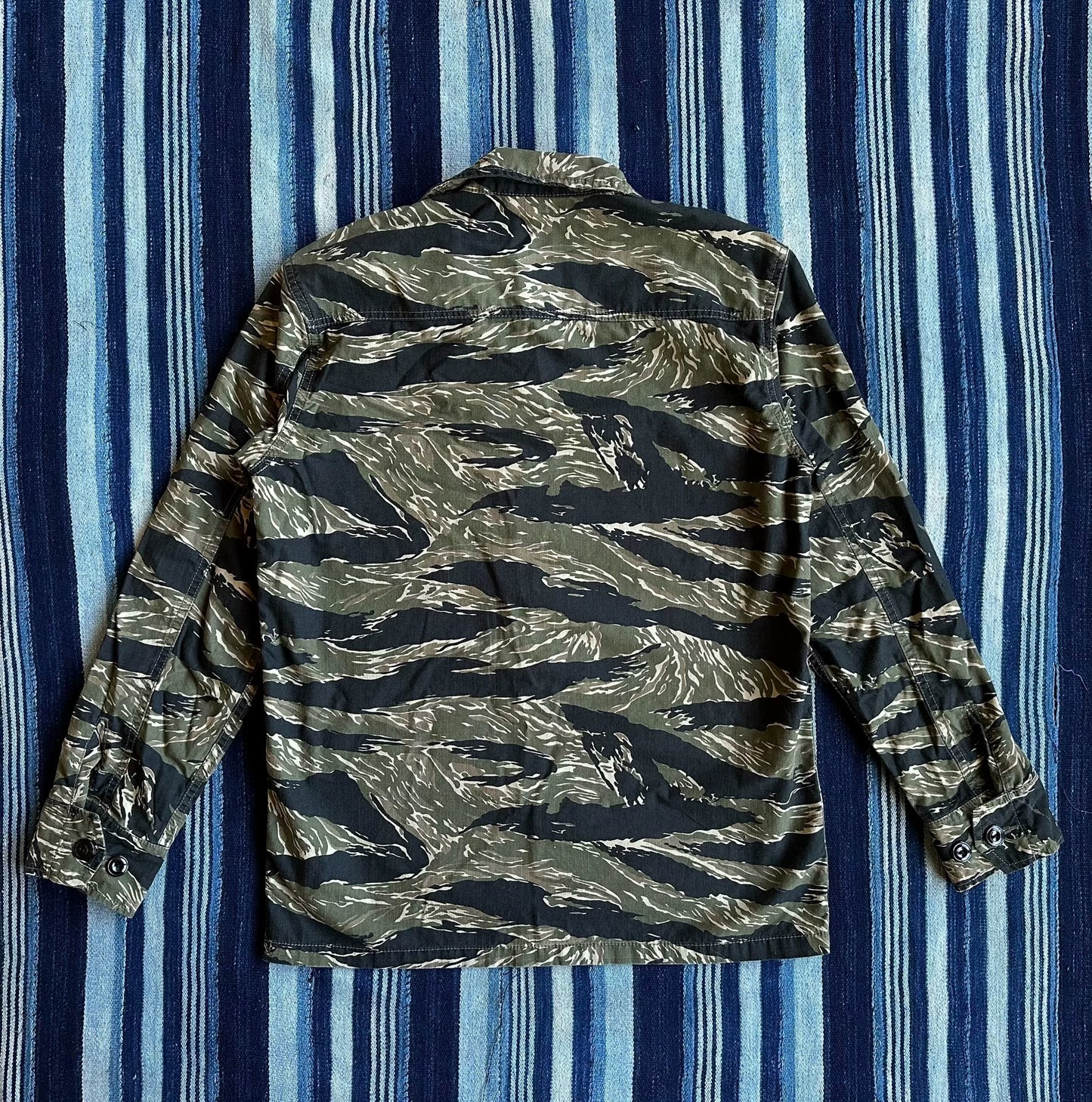 neighborhood camo military-style jacket