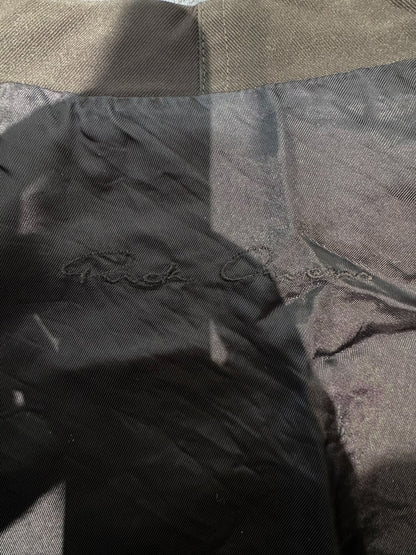 minimalist black v-neck long coat