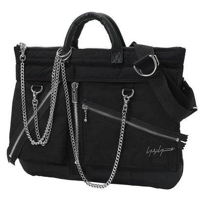 Yohji Yamamoto x Porter Black Shoulder Bag