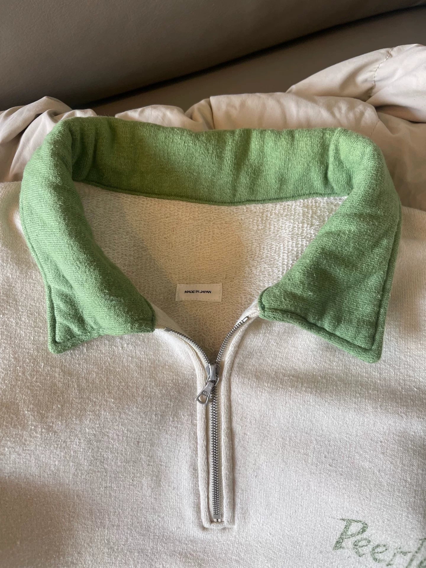 VISVIM 22ss GODFREY Half-Zip Sweater