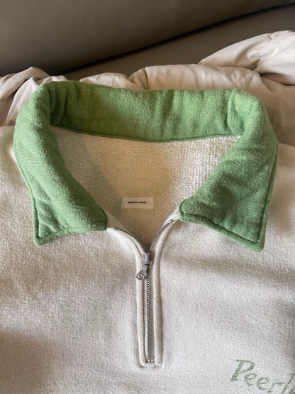 VISVIM 22ss GODFREY Half-Zip Sweater