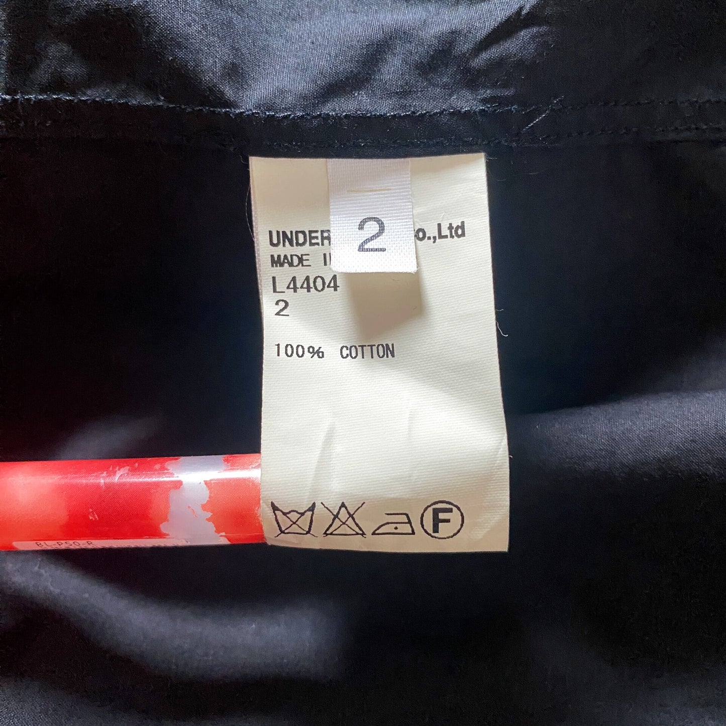 Undercover Skeleton Embroidered Long Sleeve Shirt