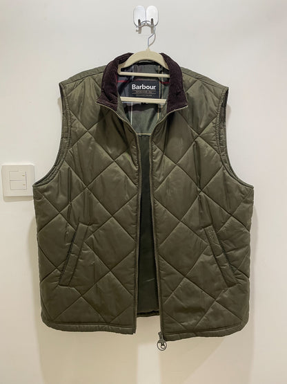 Barbour Finn Gilet in Olive Green