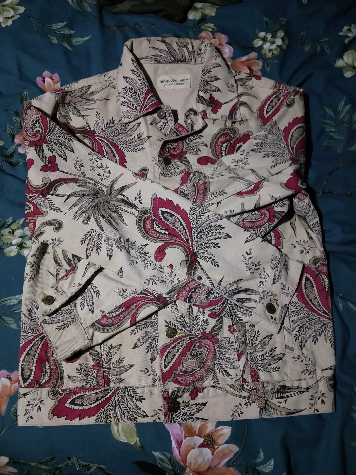 RRL Denim Supply Paisley Jacket