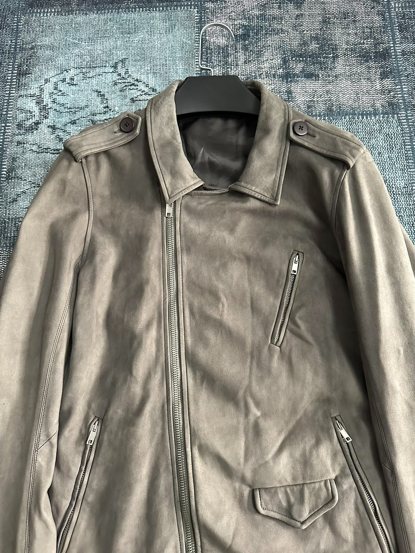 Rick Owens Main Line Leather Jacket
